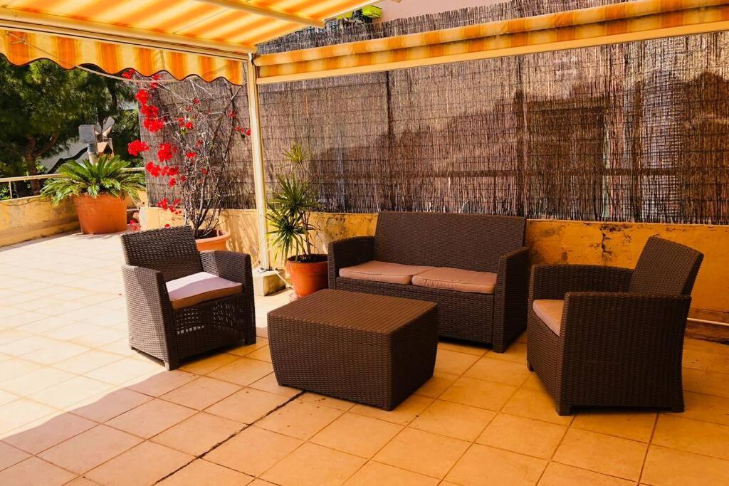 Appartement Grande Terrasse A Cote Monaco & Plage Saint-Antoine  Luaran gambar